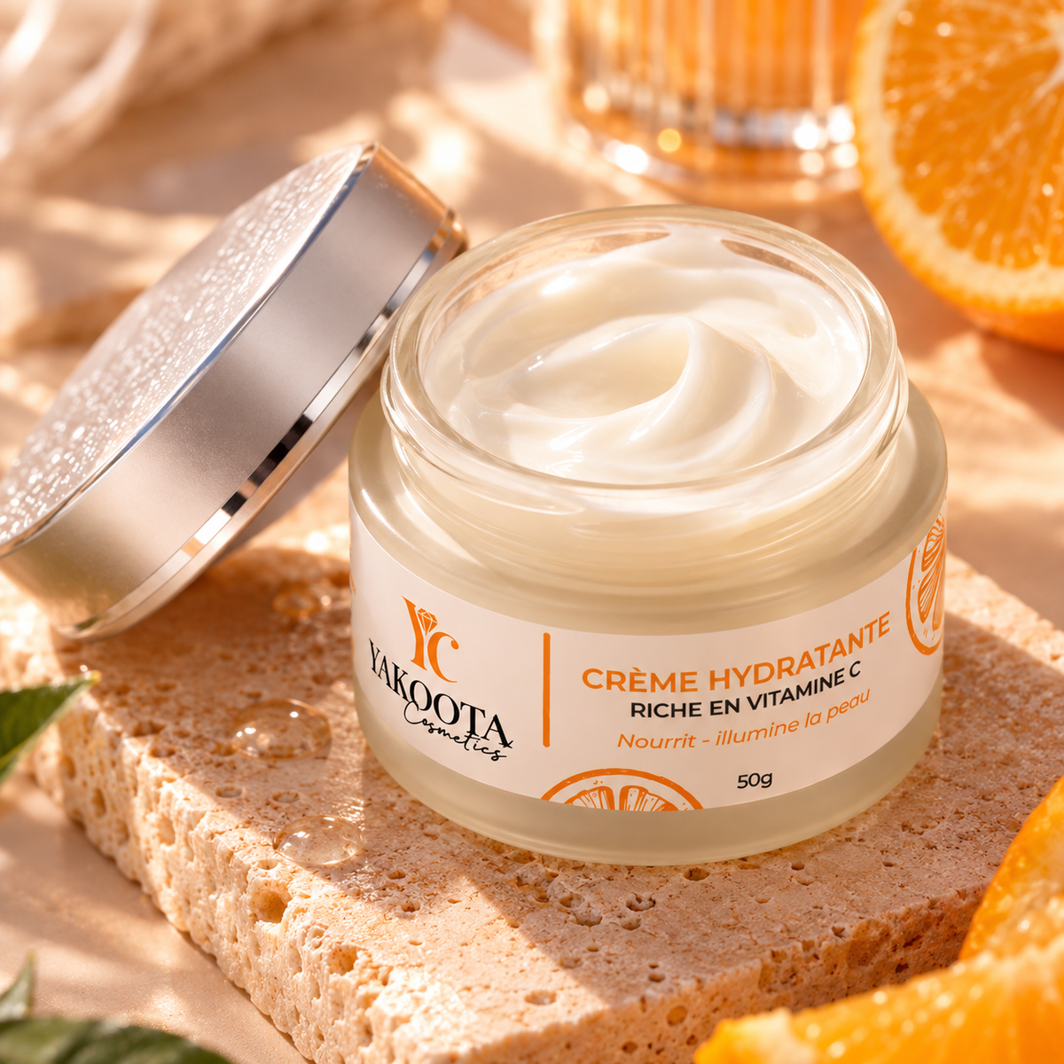 Crème hydratante vitamine C — Yakoota Cosmetics