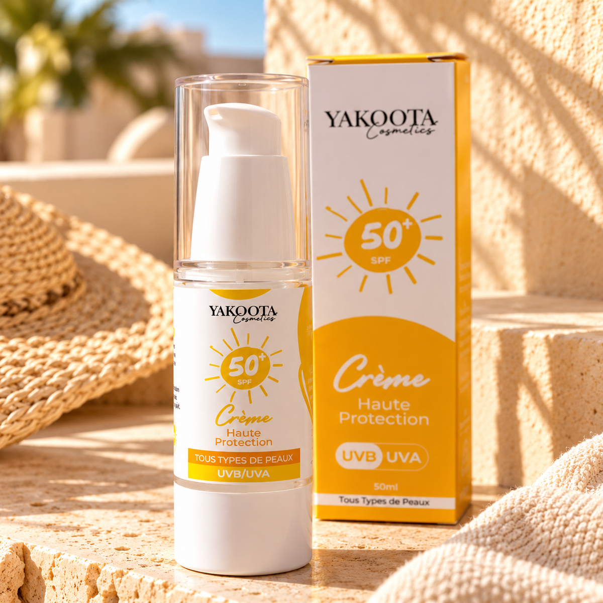 Crème solaire naturelle — Yakoota Cosmetics