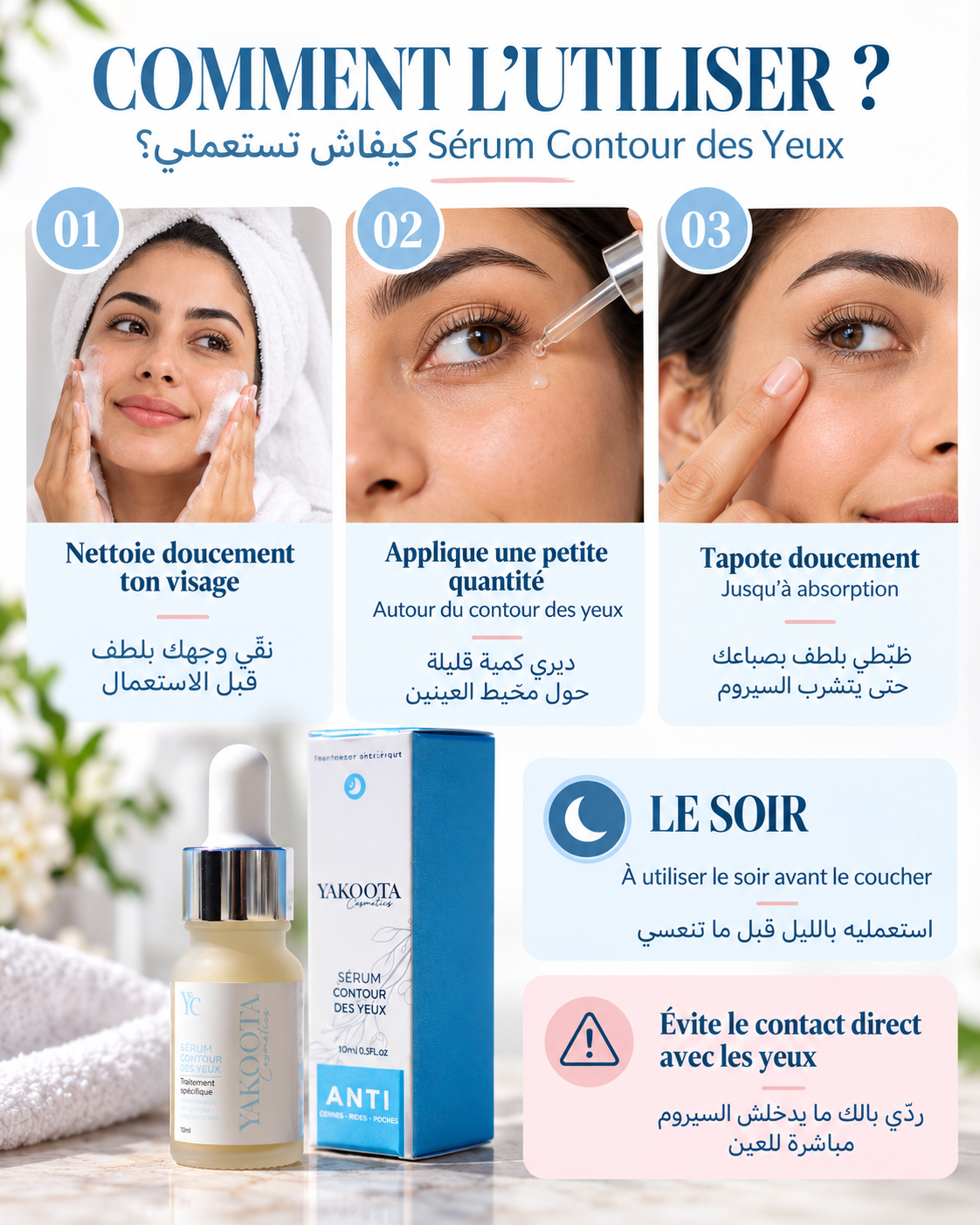 Sérum contour des yeux