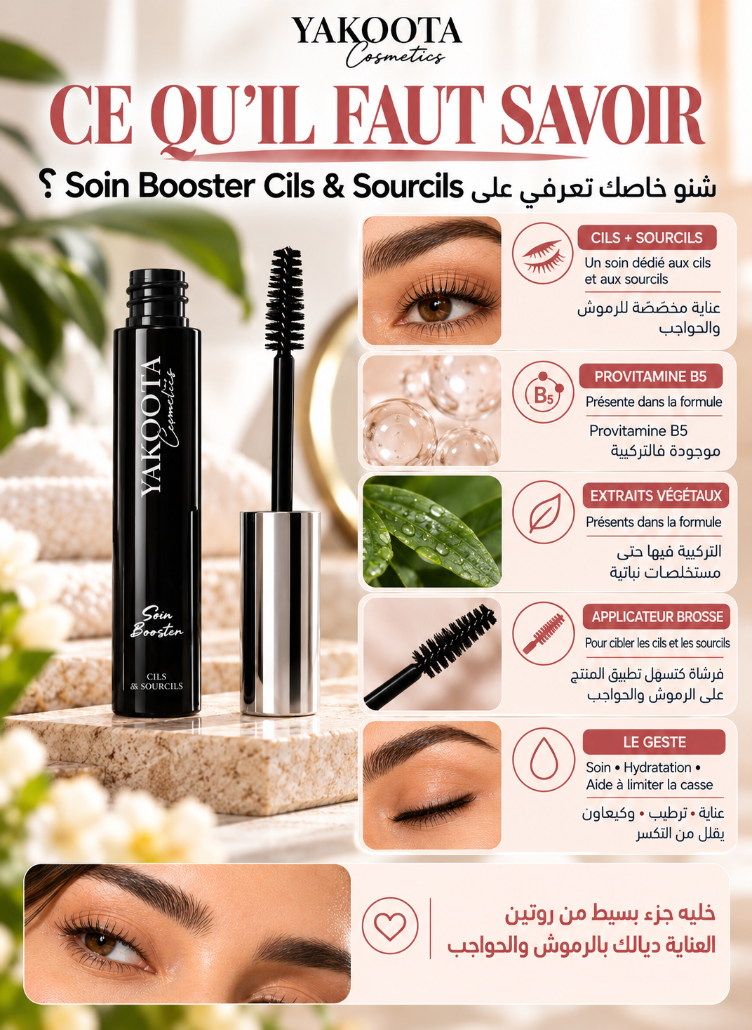 Booster Cils & Sourcils