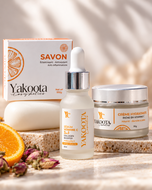 Routine Savon + Sérum + Crème — Yakoota Cosmetics