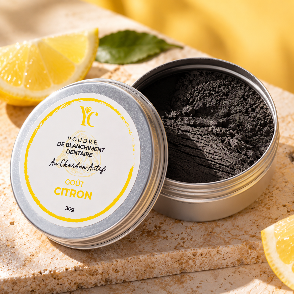 Poudre blanchiment des dents — Yakoota Cosmetics