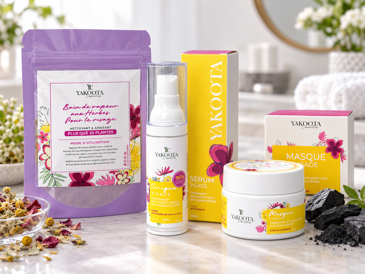 Pack Pores dilatés & Points noirs — Yakoota Cosmetics