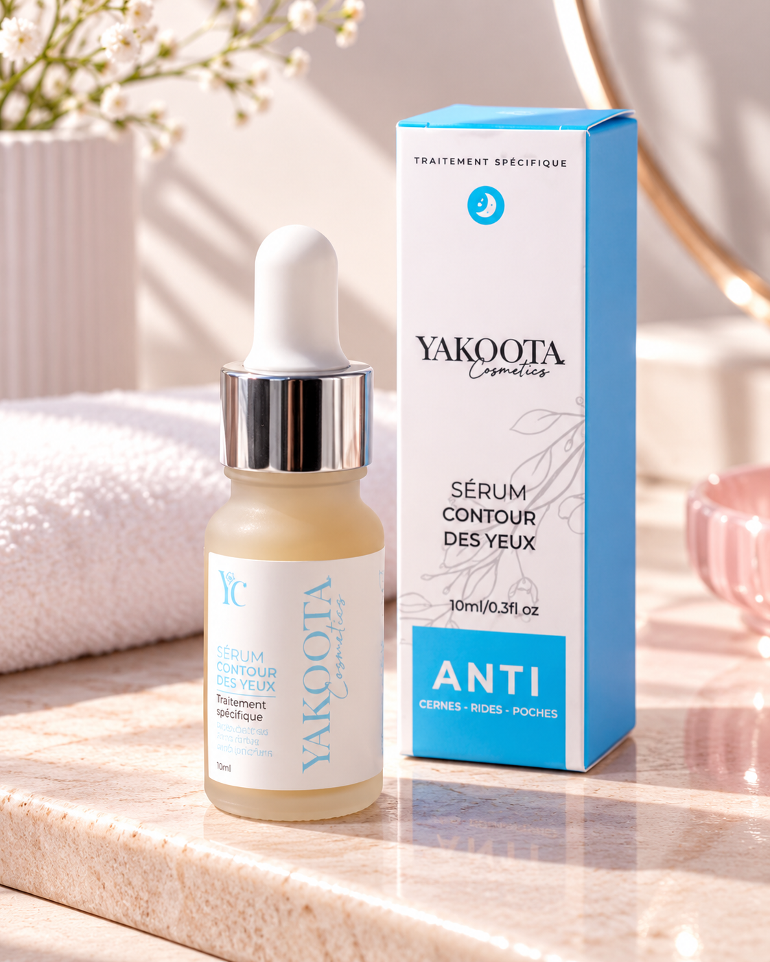 Sérum contour des yeux — Yakoota Cosmetics